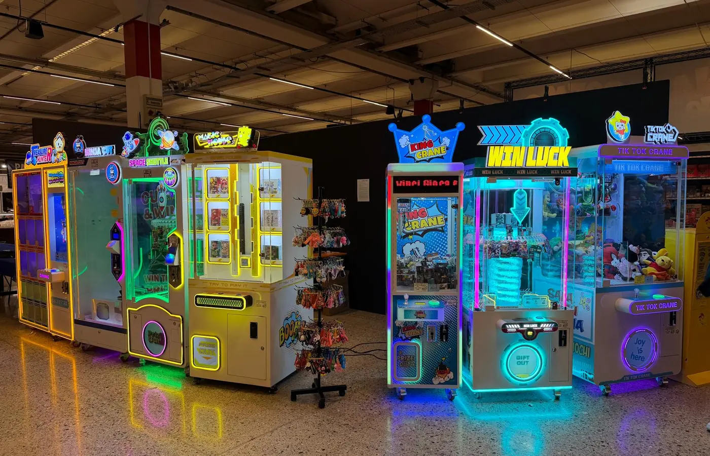 Lo stand di Noleggio Giochi Feronia allestito a una manifestazione
